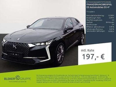 Gebraucht DS Automobiles DS4 Trocadero 131 PS (96 kW) 2022 Lackierung schwarz perla nera/ Limousine
