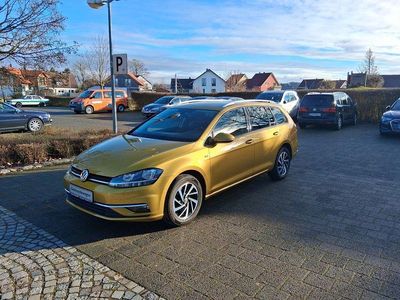 Gebraucht VW Golf VII Join 116 PS (85 kW) 2018 Gelb Kombi