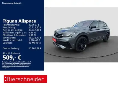 Gebraucht VW Tiguan Allspace R-line 193 PS (141 kW) 2024 Grau SUV
