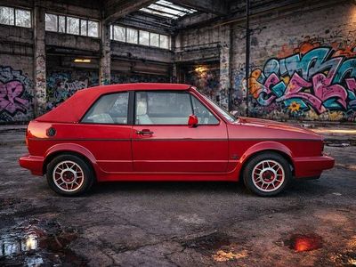 Gebraucht VW Golf Cabriolet 95 PS (69 kW) 1989 Rot Cabrio