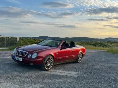 Gebraucht Mercedes CLK200 Elegance 136 PS (100 kW) 1999 Rot Cabrio
