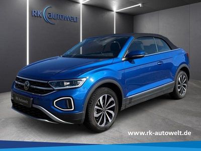 Gebraucht VW T-Roc Cabriolet Style 150 PS (110 kW) 2022 Blau Cabrio