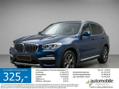 Używany BMW X3 xLine 265 KM (194 kW) 2019 Niebieski SUV