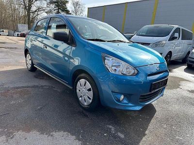 Gebraucht Mitsubishi Space Star Classic Collection 71 PS (52 kW) 2014 Blau Van / Kleinbus