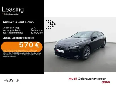 Gebraucht Audi A6 e-tron S-Line 314 kW (428 PS) 2025 Mythosschwarz metallic Kombi