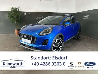 Gebraucht Ford Puma Titanium 125 PS (91 kW) 2025 Blau SUV