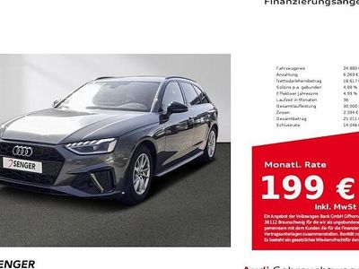 Gebraucht Audi A4 S-Line 150 PS (110 kW) 2023 Daytonagrau perleffekt Kombi