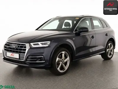 Gebraucht Audi Q5 S-Line 252 PS (185 kW) 2018 Mondscheinblau SUV