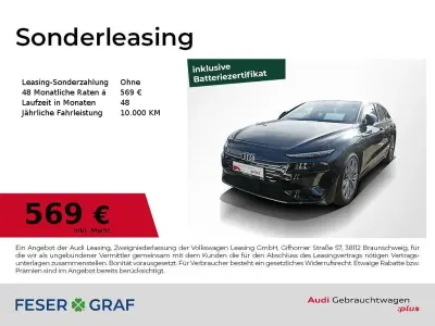 Gebraucht Audi A6 e-tron Ambiente 210 kW (286 PS) 2025 Mythosschwarz metallic Kombi