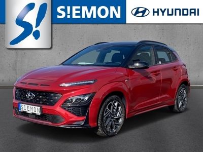 gebraucht Hyundai Kona FL 1.0 T-Gdi 48V N-LINE Navi Assistenz-Paket Soundsystem LED Scheinwerferreg.