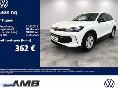 Nuova VW Tiguan 150 CV (110 kW) 2025 Bianco SUV