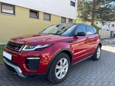 Second-hand Land Rover Range Rover evoque SE Dynamic 241 CP (177 kW) 2018 Roșu SUV