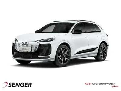 Gebraucht Audi Q6 e-tron Comfort 284 kW (387 PS) 2025 Gletscherweiß metallic SUV