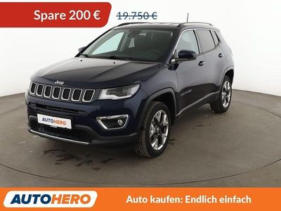 Blau Gebraucht 2018 Jeep Compass Limited SUV | 19.550 € (Etwas zu teuer)