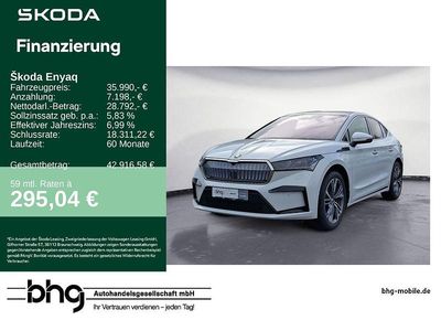 Gebraucht Skoda Enyaq iV 194 kW (265 PS) 2023 Weiß SUV