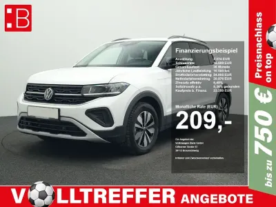 Gebraucht VW T-Cross Goal 116 PS (85 kW) 2025 Weiss SUV