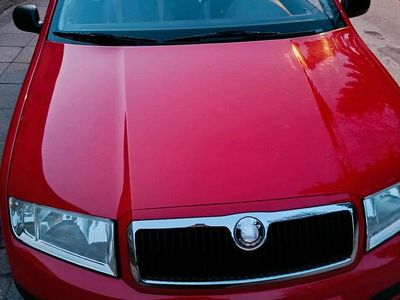 Gebraucht Skoda Fabia 2005 Rot Kleinwagen