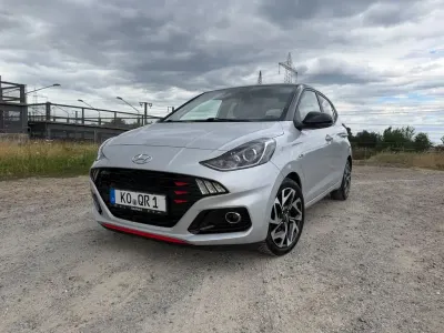 Gebraucht Hyundai i10 N Line 101 PS (74 kW) 2021 Silber Kleinwagen