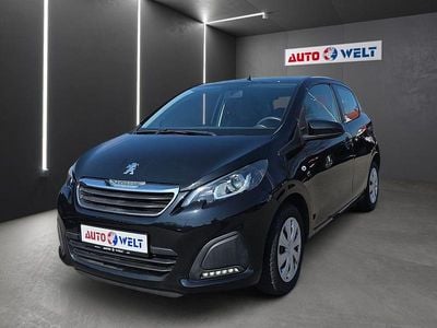 Gebraucht Peugeot 108 Active 69 PS (50 kW) 2017 Schwarz Kleinwagen