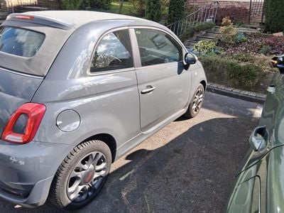 Usata Fiat 500C Sport 86 CV (63 kW) 2020 Grigio Cabrio