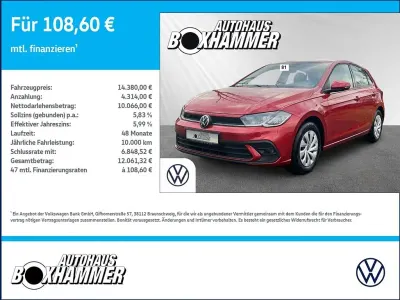 Gebraucht VW Polo Life 80 PS (58 kW) 2022 Rot Kleinwagen