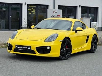Usata Porsche Cayman S Chrono 325 CV (239 kW) 2013 Giallo Coupé