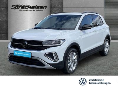 Gebraucht VW T-Cross Goal 95 PS (69 kW) 2025 Weiß SUV