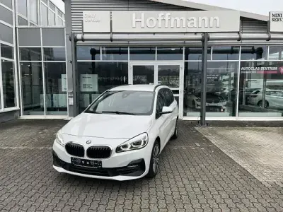 Brugt BMW 218 Gran Tourer Sport Line 140 HK (102 kW) 2019 Hvid MPV