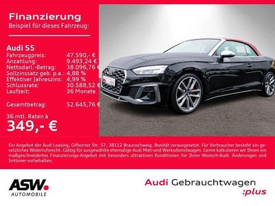 Second-hand Audi S5 Cabriolet Ambiente 354 CP (260 kW) 2023 Negru Cabrio