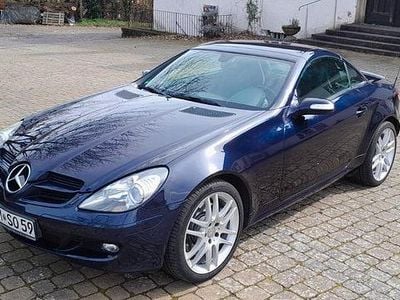 Gebraucht Mercedes SLK200 163 PS (119 kW) 2006 Blau Cabrio