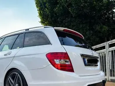 Gebraucht Mercedes C250 AMG line 204 PS (150 kW) 2013 Weiß Kombi
