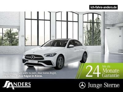Gebraucht Mercedes C220 AMG 197 PS (144 kW) 2025 Weiß unilack polarweiß Limousine