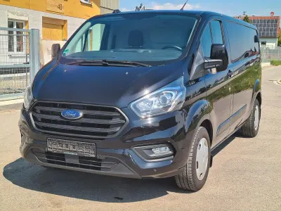 Gebraucht Ford Transit Custom Trend 131 PS (96 kW) 2021 Schwarz Van / Kleinbus