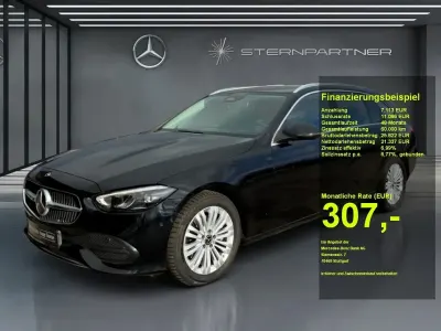 Brugt Mercedes C200 163 HK (119 kW) 2024 Sort Sedan