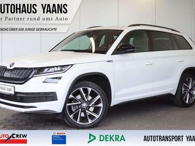 gebraucht Skoda Kodiaq 2.0 TDI DSG Sportline 4x4 KEY+KAM+LED+AHK