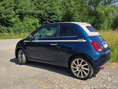 Blau Gebraucht 2021 Fiat 500C Dolcevita Cabrio | 12.600 € (Guter Preis)