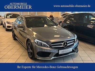 Grau (selenitgrau) Gebraucht 2018 Mercedes C180 AMG Limousine | 28.950 € (Teuer)