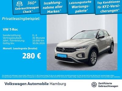 Brugt VW T-Roc Life 110 HK (80 kW) 2023 Grå SUV
