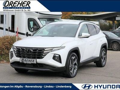 Atlas white Gebraucht 2024 Hyundai Tucson Prime SUV | 35.790 € (Guter Preis)