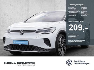 Gletscherweiss metallic schwarz Gebraucht 2023 VW ID.4 Pro Performance SUV | 38.970 € (Teuer)