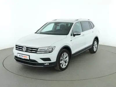 Gebraucht VW Tiguan Allspace Highline 150 PS (110 kW) 2021 Weiß SUV