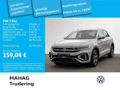 Gebraucht VW T-Roc R-line 110 PS (80 kW) 2024 Grau SUV