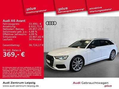 Weiß Gebraucht 2022 Audi A6 Business Kombi | 33.490 € (Fairer Preis)