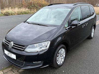 Gebraucht VW Sharan Comfortline 150 PS (110 kW) 2018 Deep black Van / Kleinbus