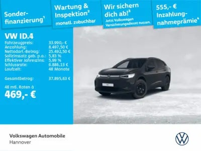 Gebraucht VW ID.4 Pro Performance 150 kW (204 PS) 2023 Grenadillschwarz metallic SUV