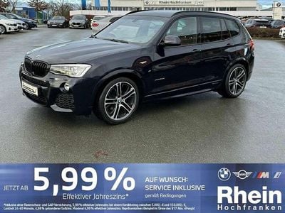 Gebraucht BMW X3 M Sport 190 PS (139 kW) 2017 Carbonschwarz metallic SUV