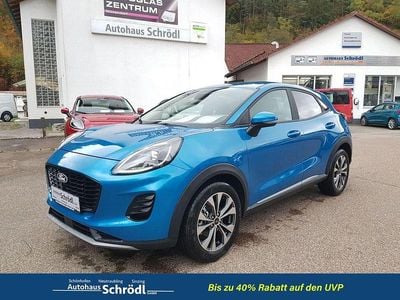 Neu Ford Puma Titanium 125 PS (91 kW) 2026 Blau digital aqua SUV