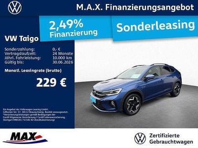 Gebraucht VW Taigo R-line 116 PS (85 kW) 2025 Blau SUV