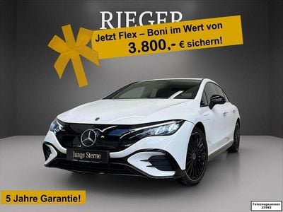 Gebraucht Mercedes EQE300 AMG 180 kW (245 PS) 2024 Weiß Limousine