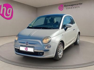 Begagnad Fiat 500 Lounge 69 HK (50 kW) 2009 Vit Cab